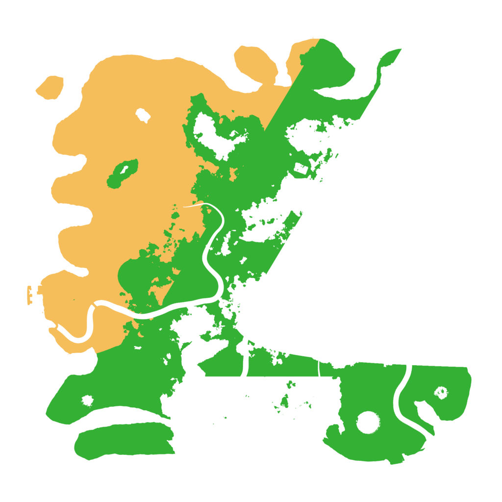Biome Rust Map: Procedural Map, Size: 4000, Seed: 1752428843