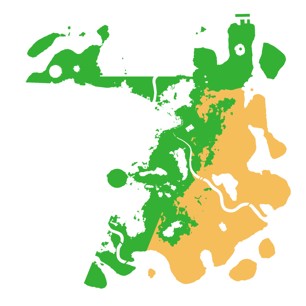 Biome Rust Map: Procedural Map, Size: 4250, Seed: 825203947