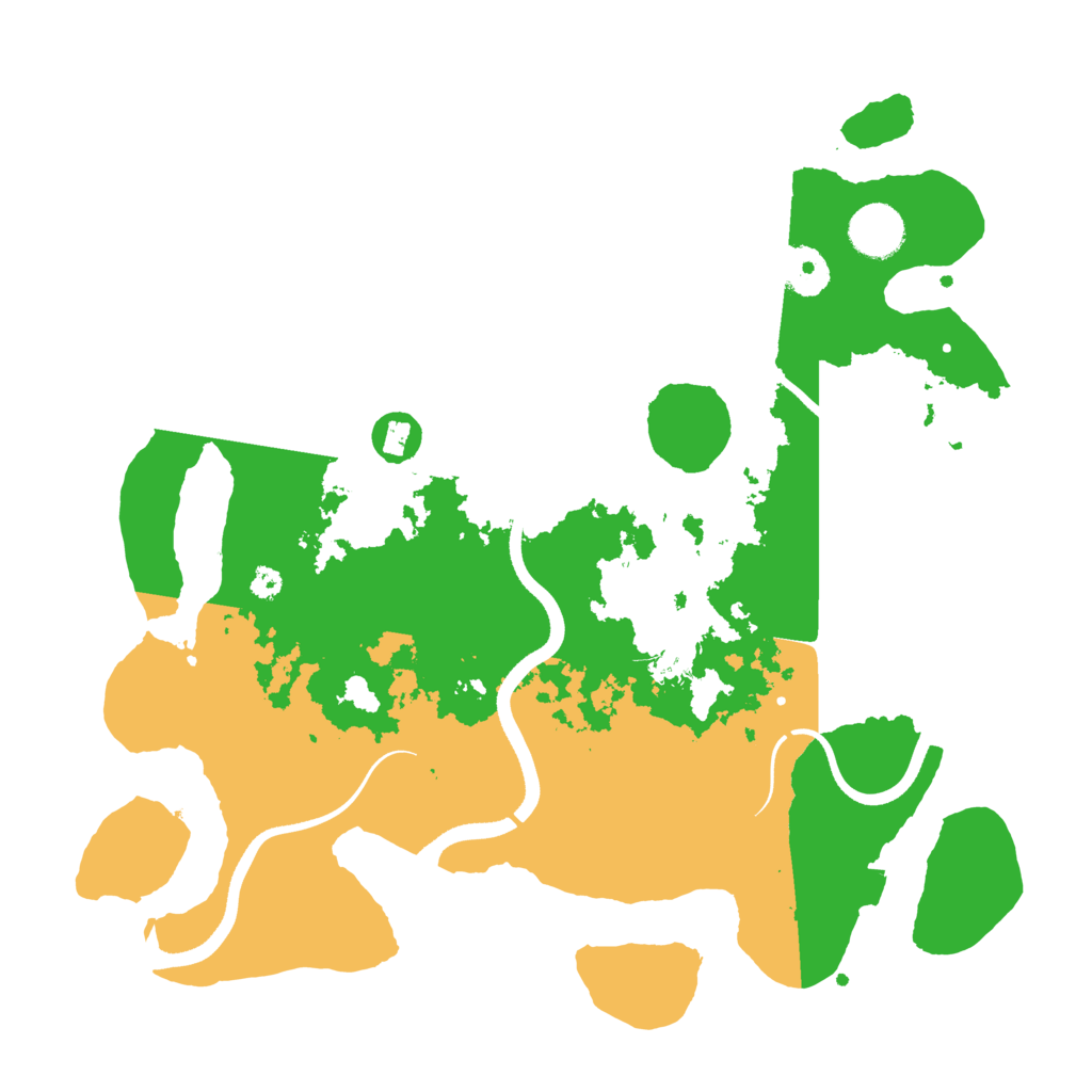 Biome Rust Map: Procedural Map, Size: 3500, Seed: 17052026