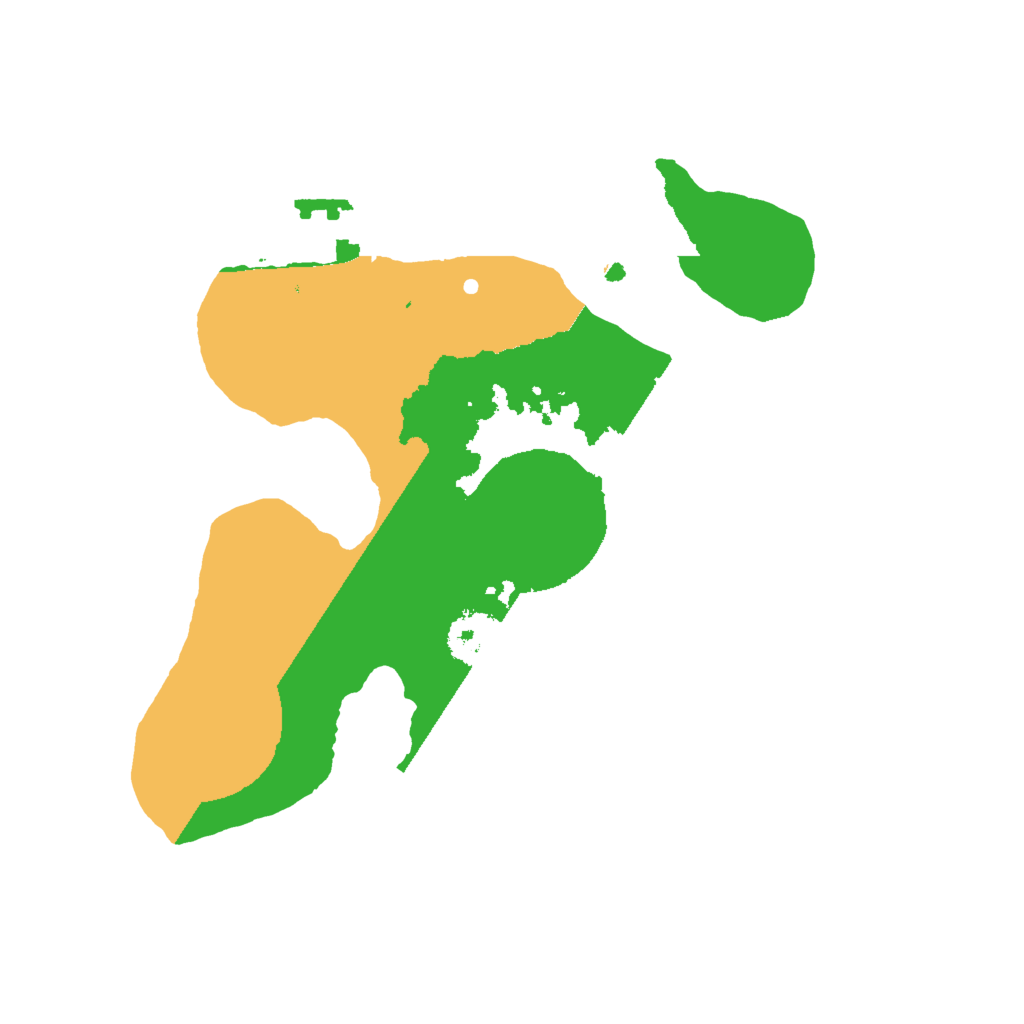Biome Rust Map: Procedural Map, Size: 2000, Seed: 266889563