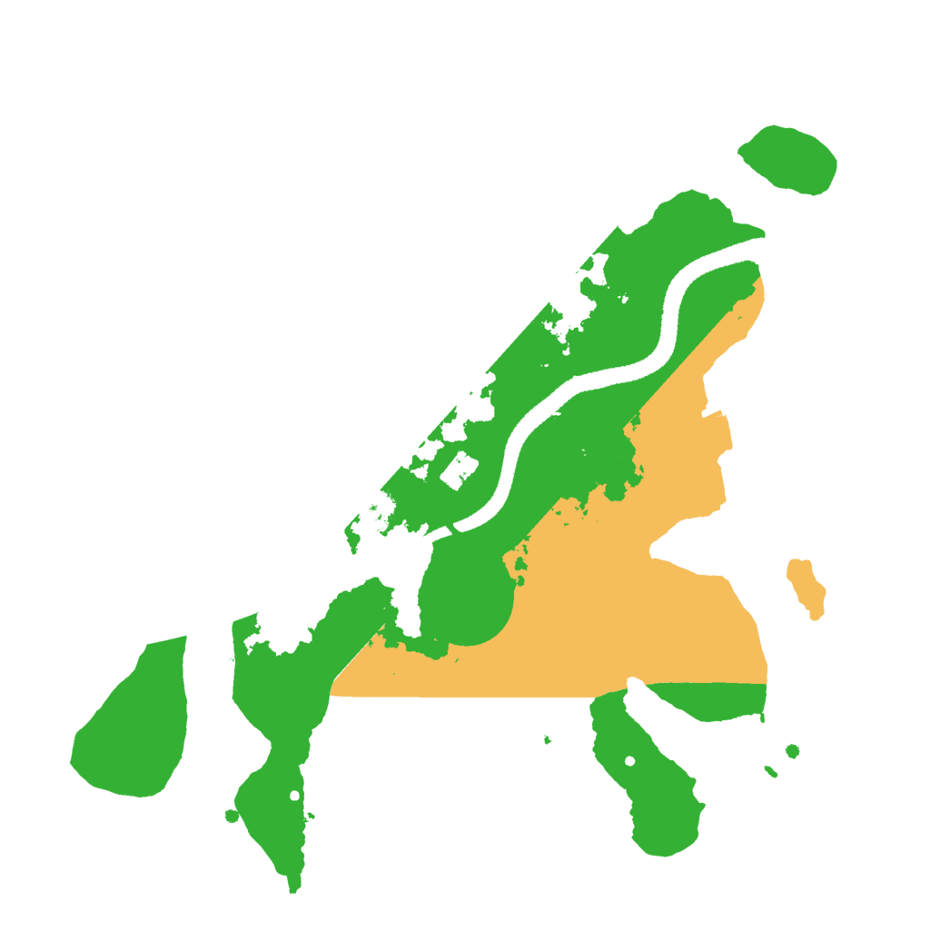 Biome Rust Map: Procedural Map, Size: 2700, Seed: 1779192108