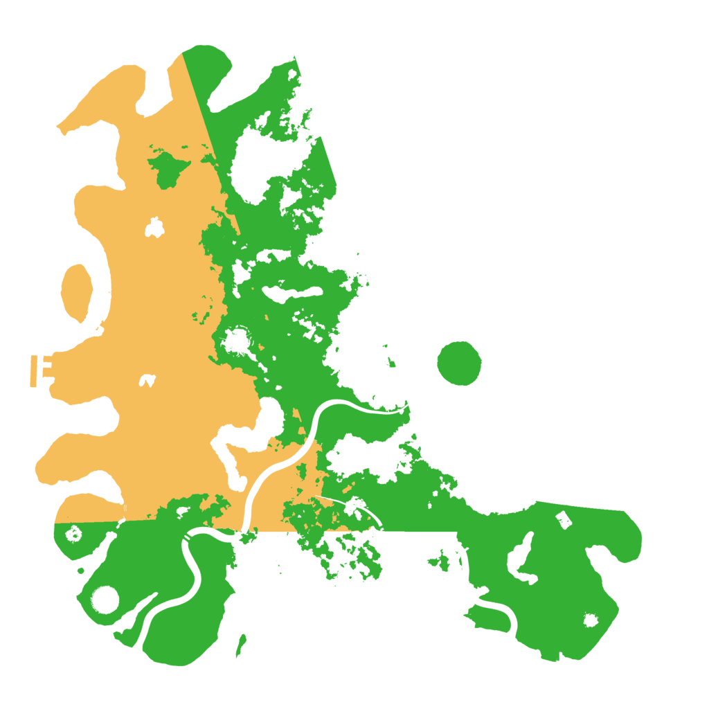 Biome Rust Map: Procedural Map, Size: 4500, Seed: 895435399