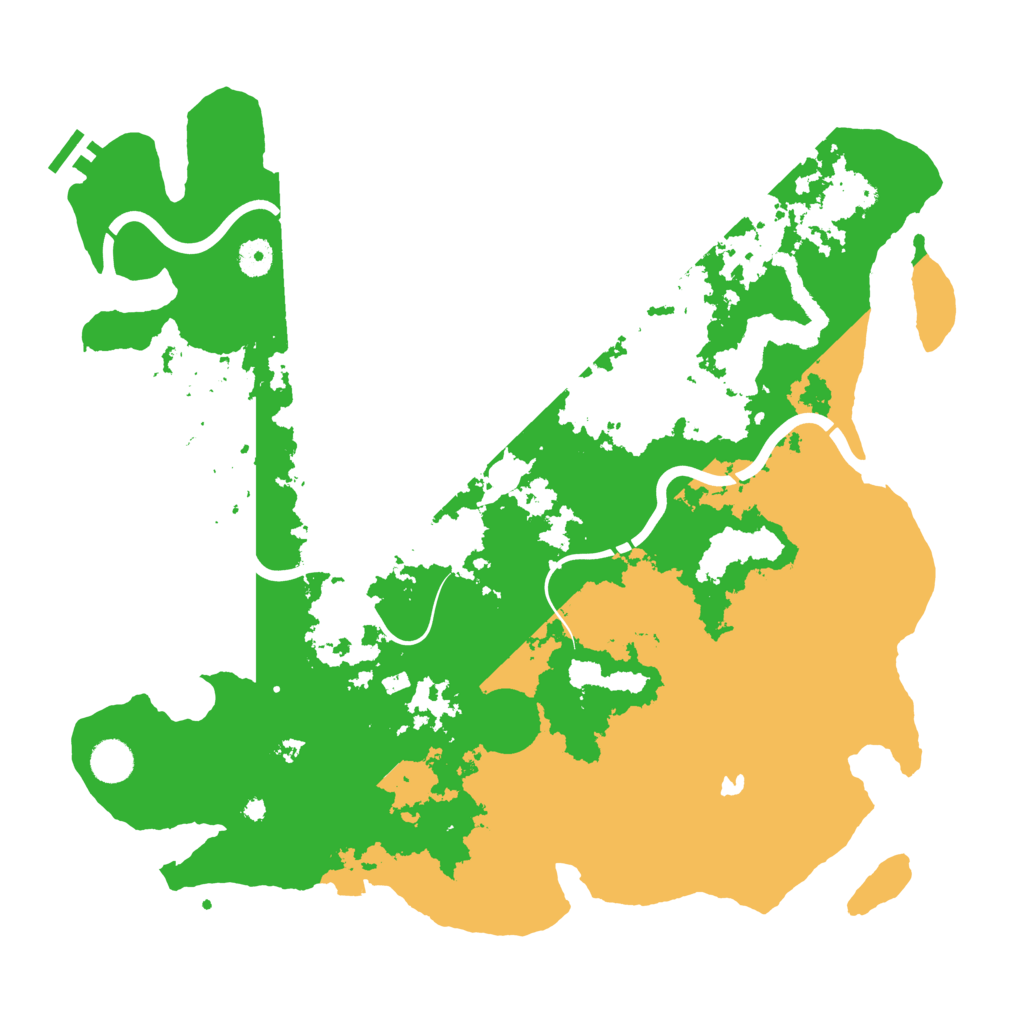 Biome Rust Map: Procedural Map, Size: 4250, Seed: 2034192718