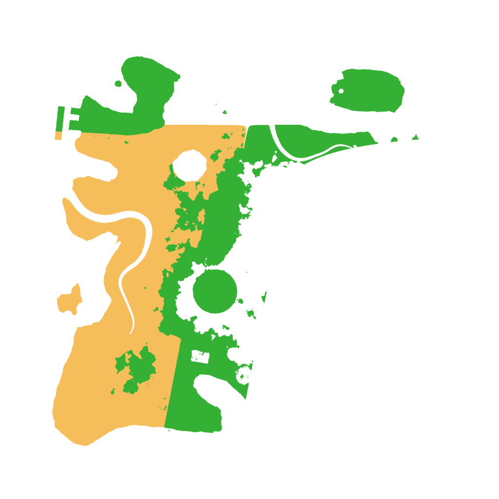 Biome Rust Map: Procedural Map, Size: 3000, Seed: 20682