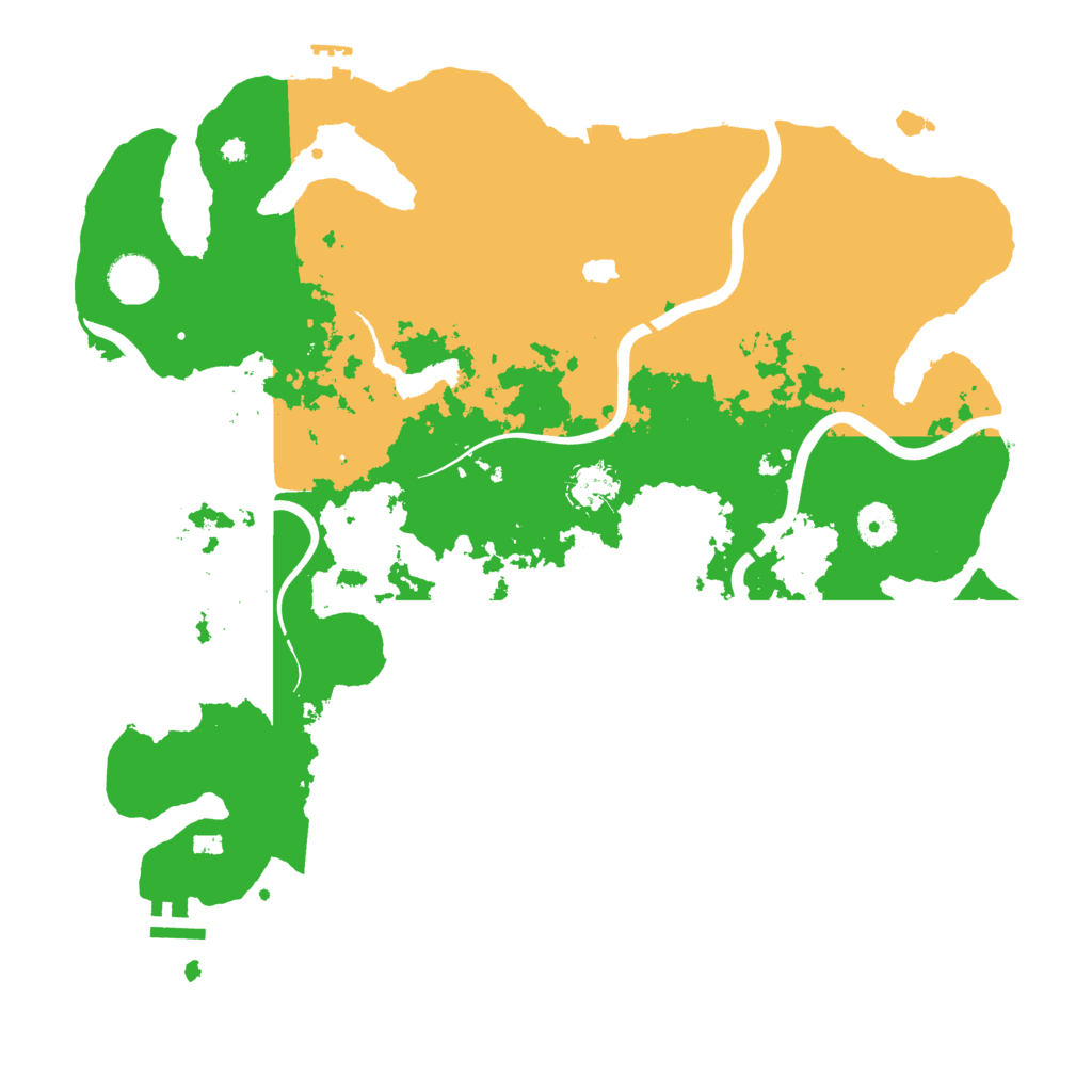 Biome Rust Map: Procedural Map, Size: 4000, Seed: 1456508030