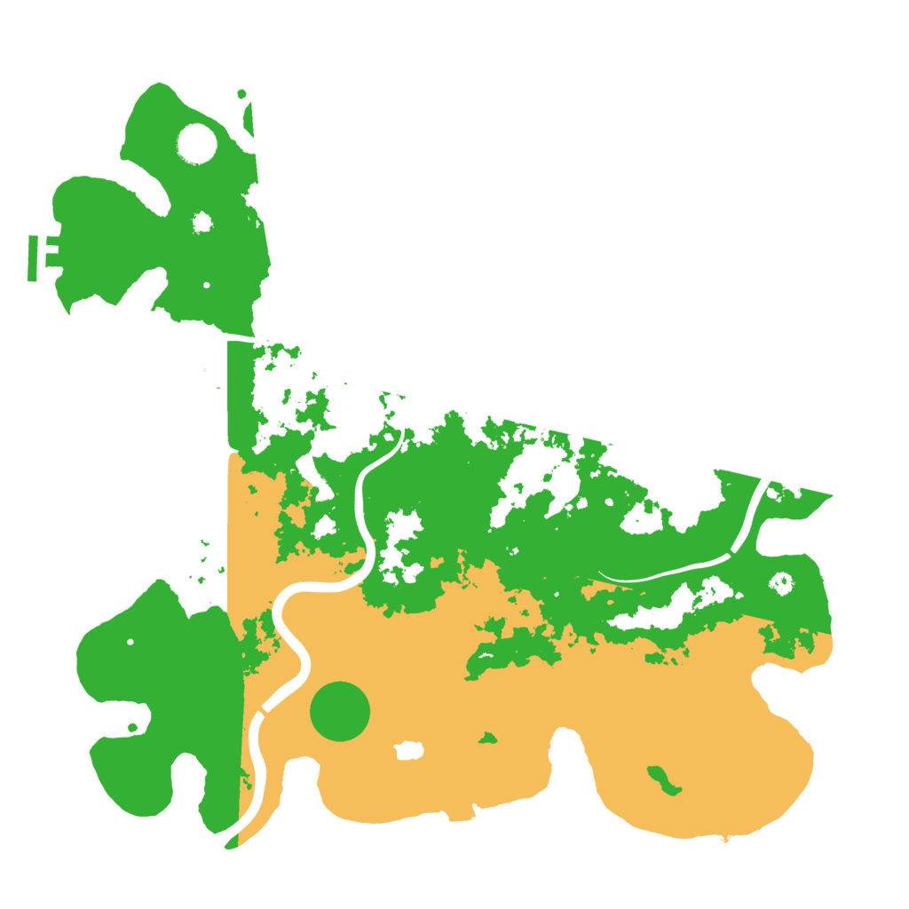 Biome Rust Map: Procedural Map, Size: 4000, Seed: 992681655
