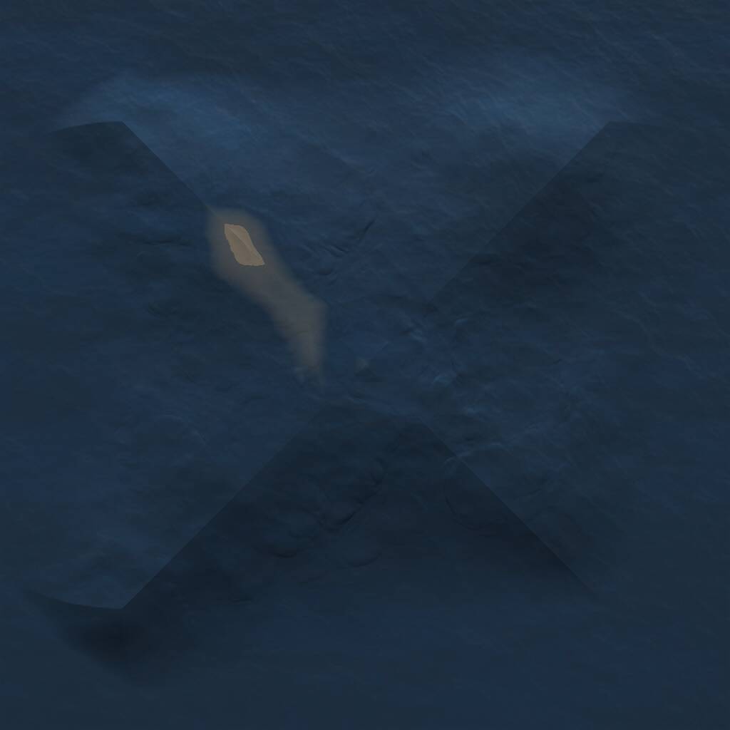 Rust Map: Procedural Map, Size: 1000, Seed: 2026, 1 Monuments