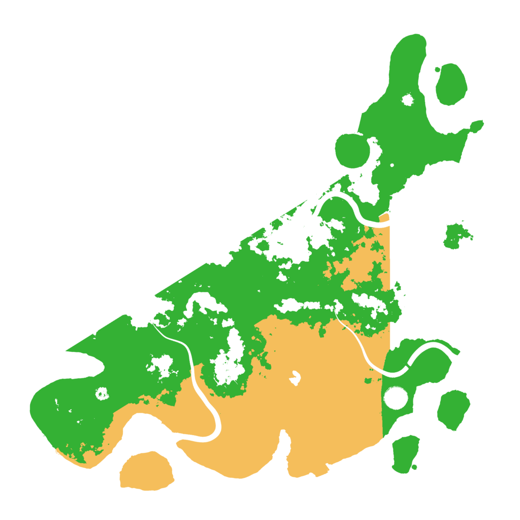 Biome Rust Map: Procedural Map, Size: 4000, Seed: 1113537523