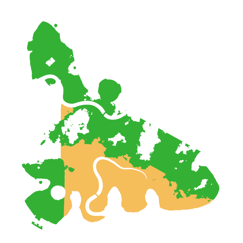 Biome Rust Map: Procedural Map, Size: 3000, Seed: 1474806077