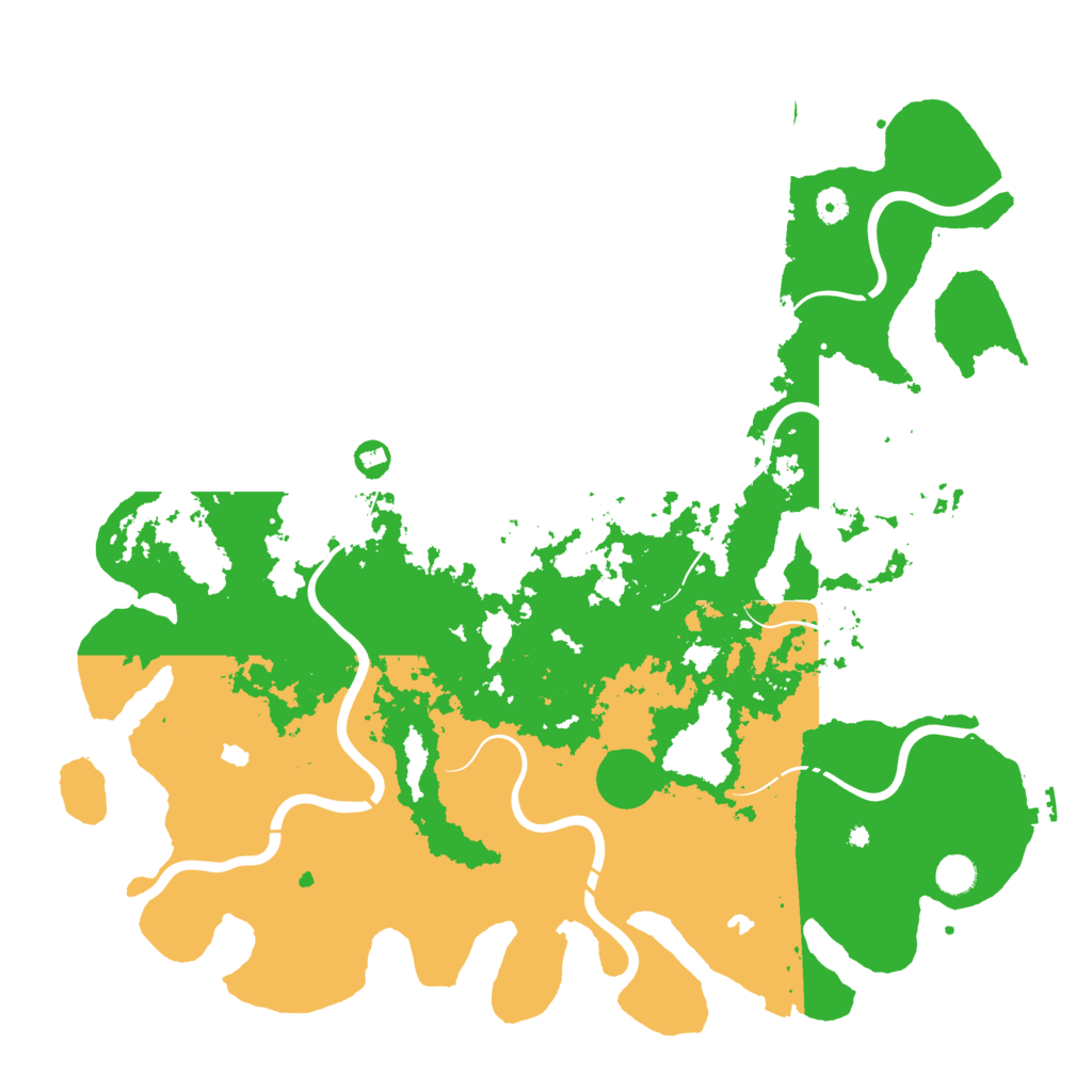 Biome Rust Map: Procedural Map, Size: 4800, Seed: 729277444