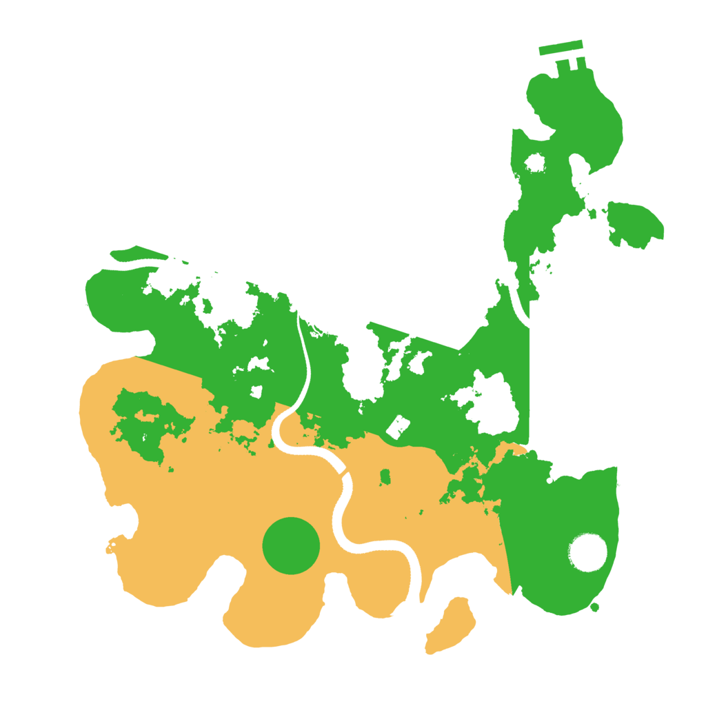 Biome Rust Map: Procedural Map, Size: 3250, Seed: 1873082426