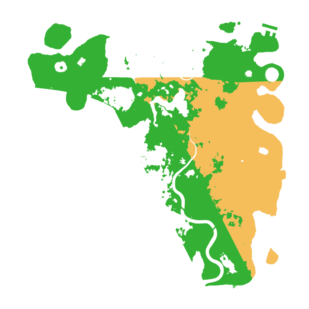 Biome Rust Map: Procedural Map, Size: 4000, Seed: 1066581620