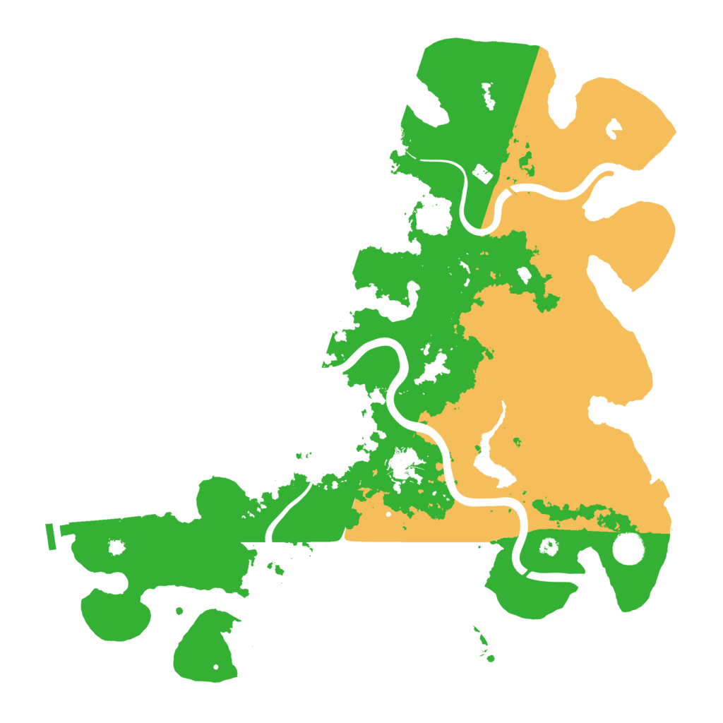 Biome Rust Map: Procedural Map, Size: 4000, Seed: 917592661