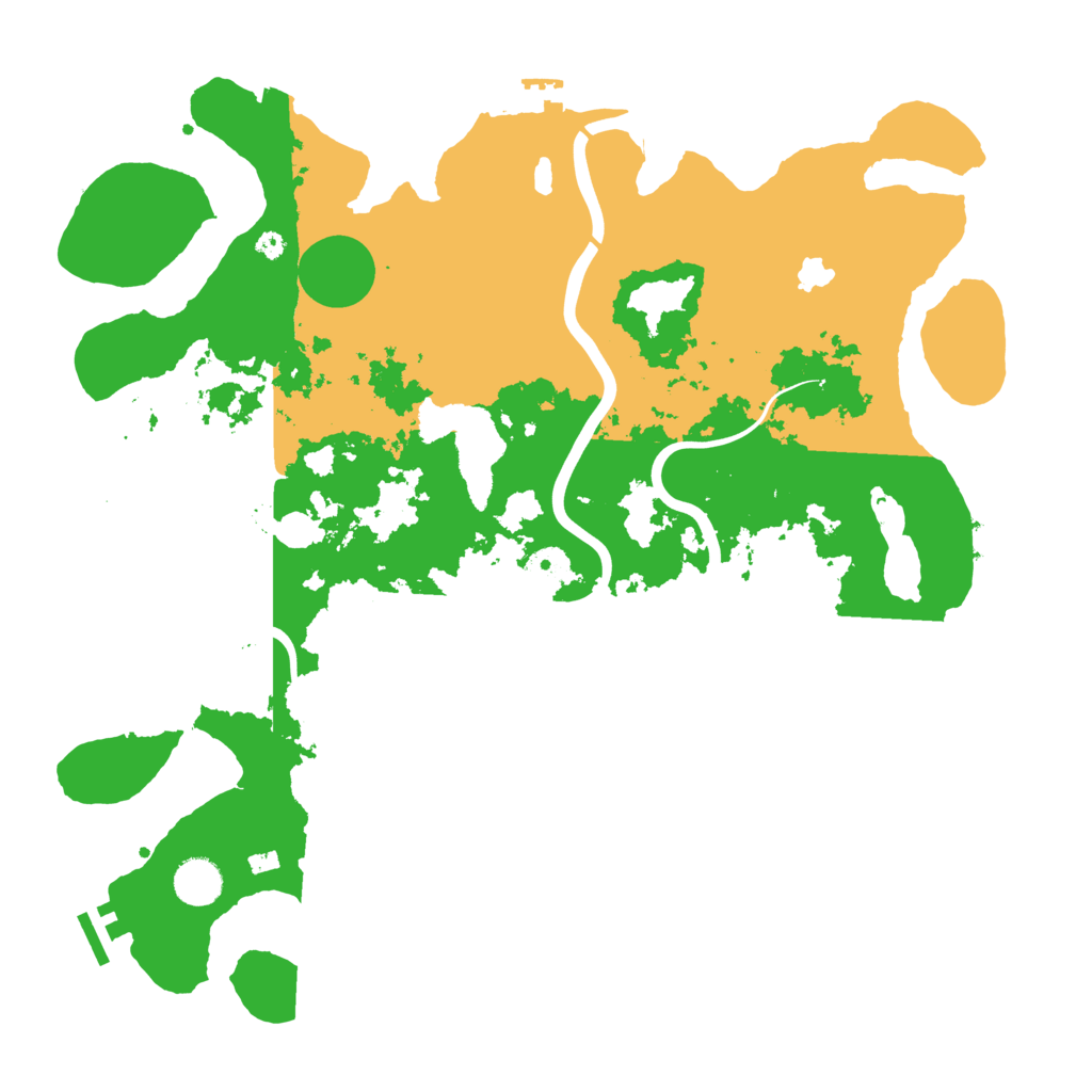 Biome Rust Map: Procedural Map, Size: 4000, Seed: 913487718