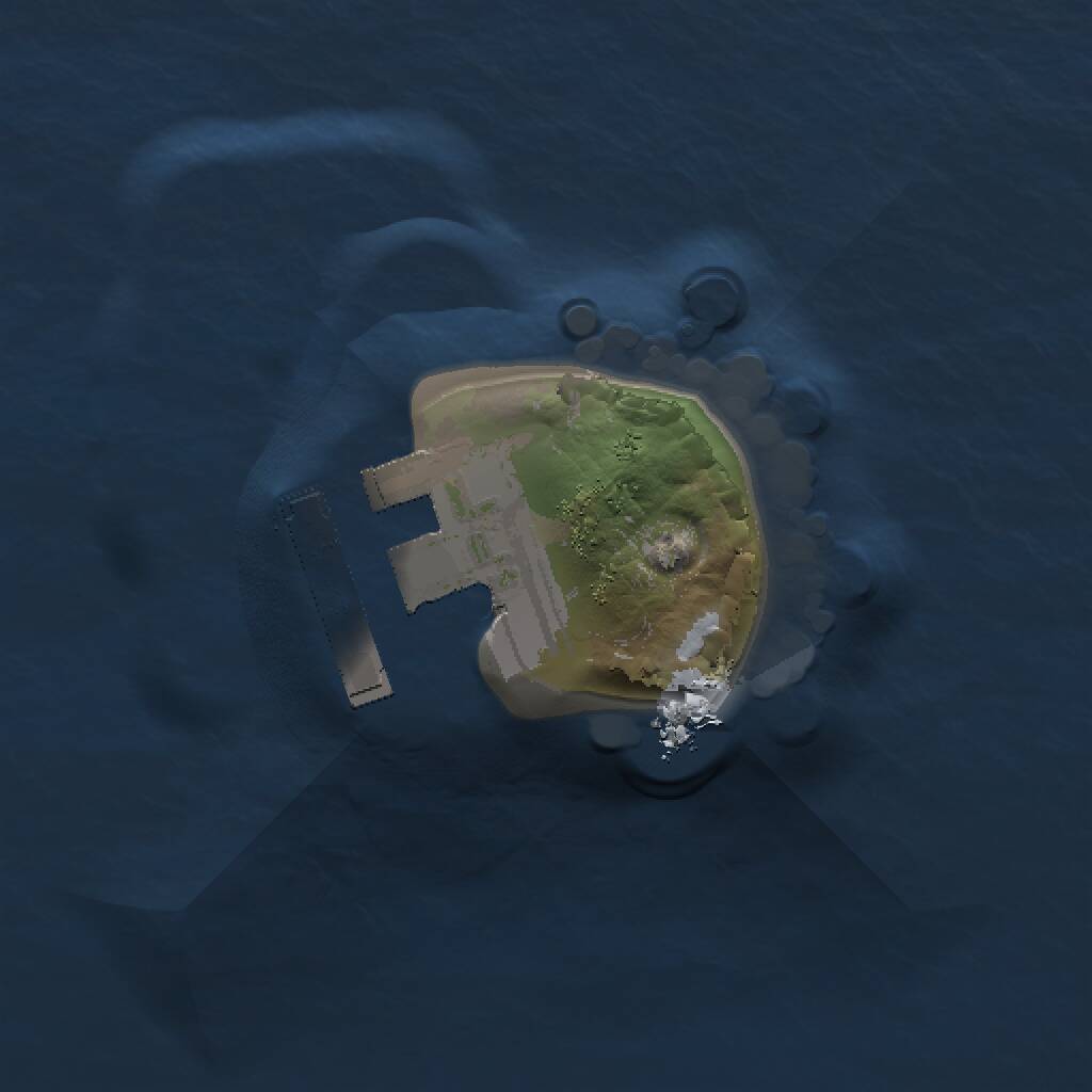 Rust Map: Procedural Map, Size: 1000, Seed: 1773356283, 2 Monuments