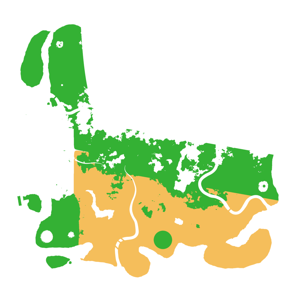 Biome Rust Map: Procedural Map, Size: 4250, Seed: 815693122