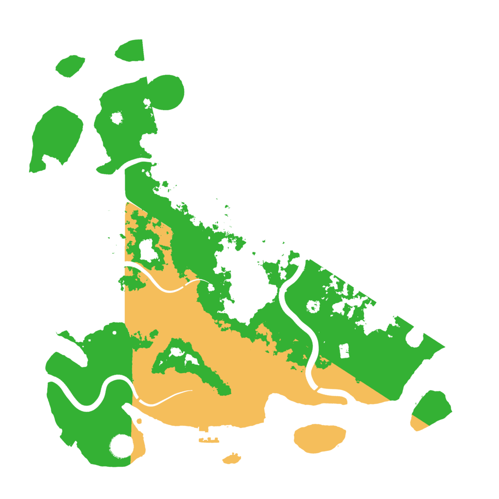 Biome Rust Map: Procedural Map, Size: 3750, Seed: 388438811