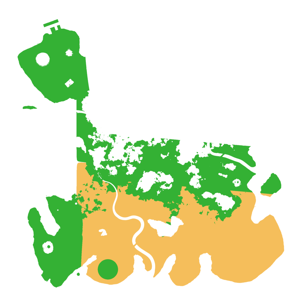 Biome Rust Map: Procedural Map, Size: 4000, Seed: 1074322983