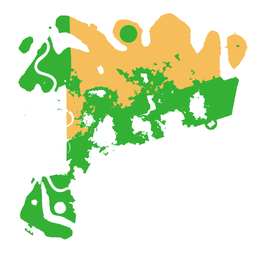 Biome Rust Map: Procedural Map, Size: 4000, Seed: 1600395802