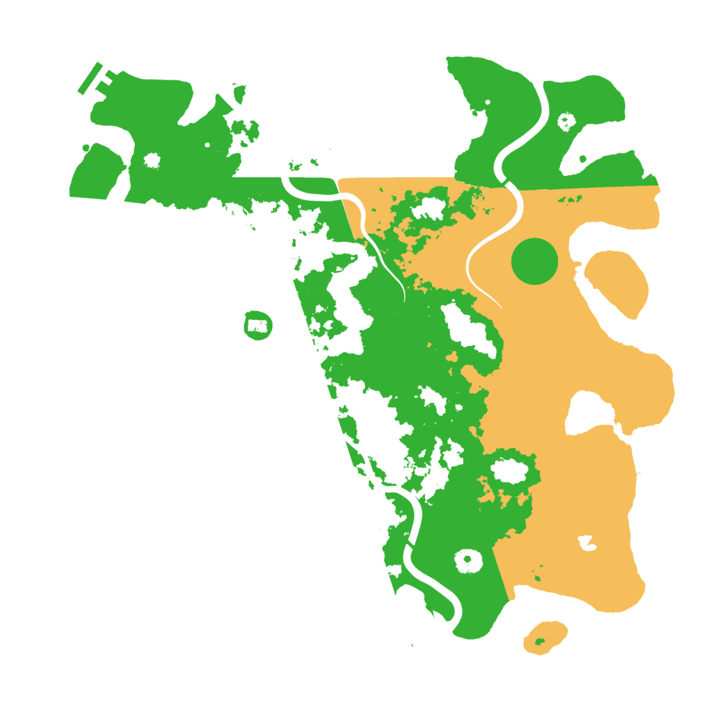 Biome Rust Map: Procedural Map, Size: 4000, Seed: 1147023870