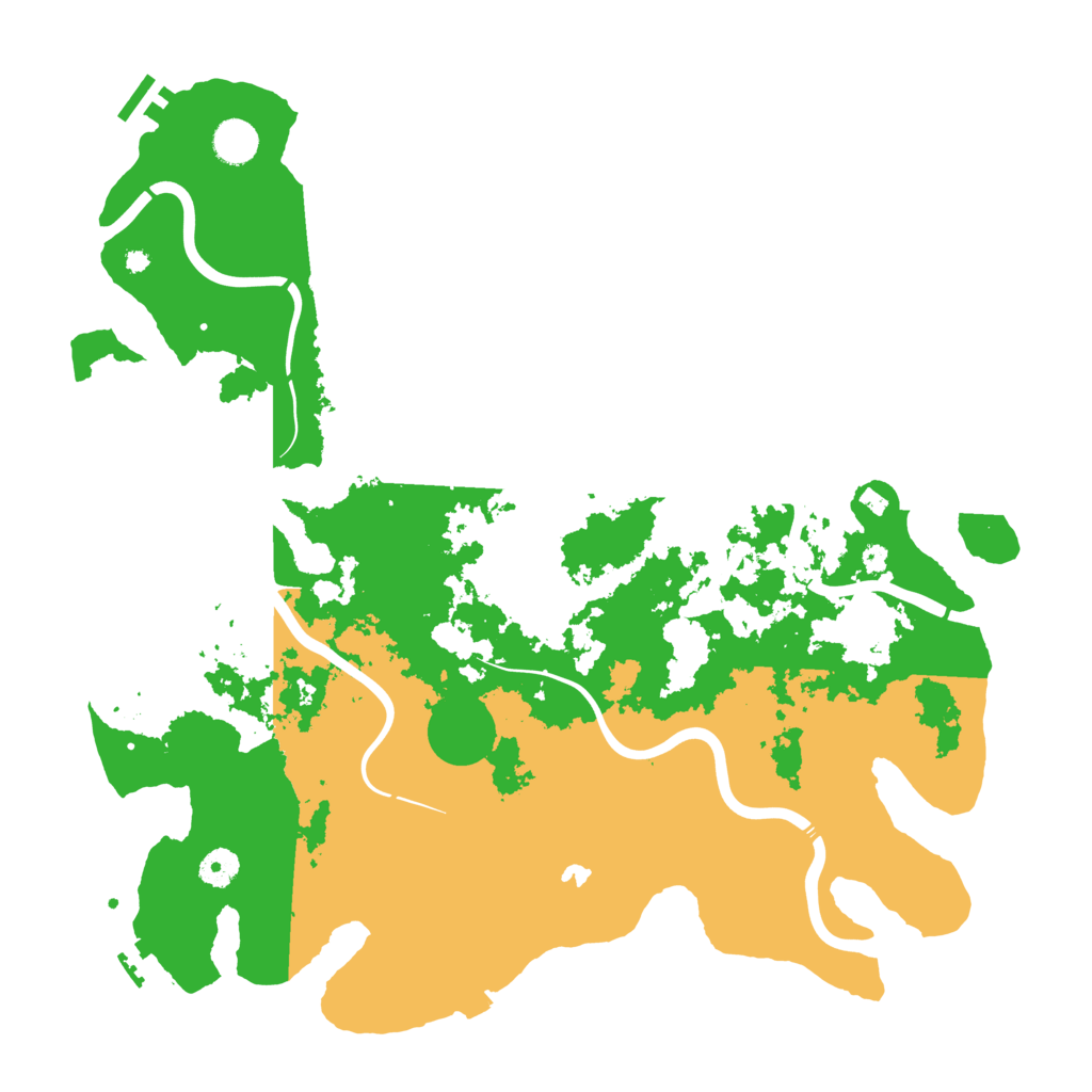 Biome Rust Map: Procedural Map, Size: 4250, Seed: 349911214