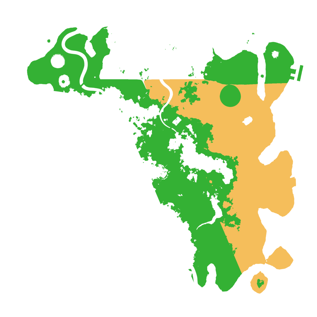 Biome Rust Map: Procedural Map, Size: 4000, Seed: 1102012636