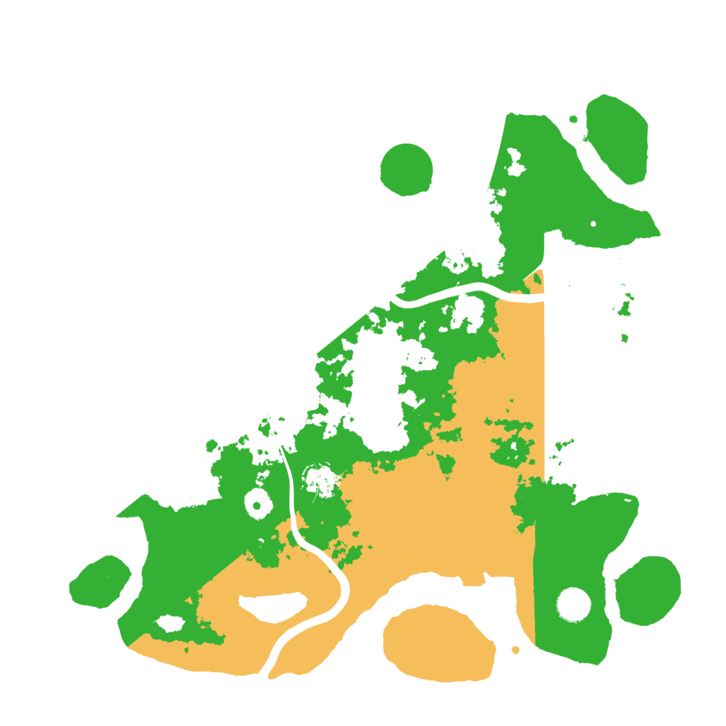 Biome Rust Map: Procedural Map, Size: 3750, Seed: 532325634