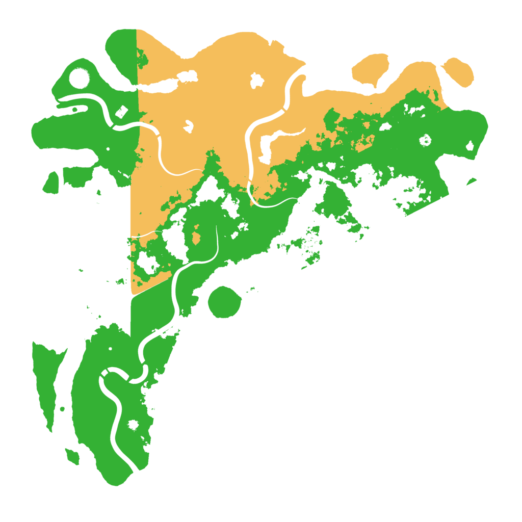Biome Rust Map: Procedural Map, Size: 4500, Seed: 1451578473