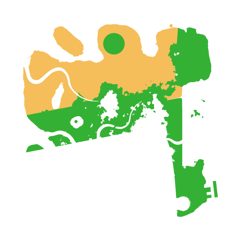 Biome Rust Map: Procedural Map, Size: 3000, Seed: 1914365770