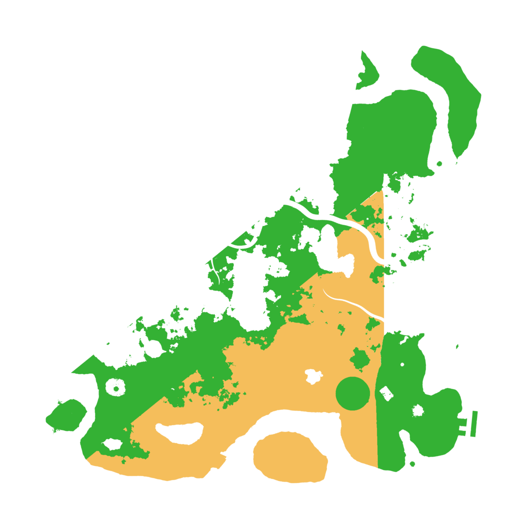 Biome Rust Map: Procedural Map, Size: 4000, Seed: 532325634