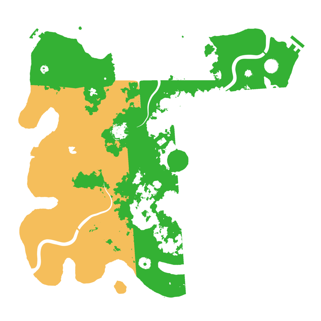 Biome Rust Map: Procedural Map, Size: 4000, Seed: 1067315515