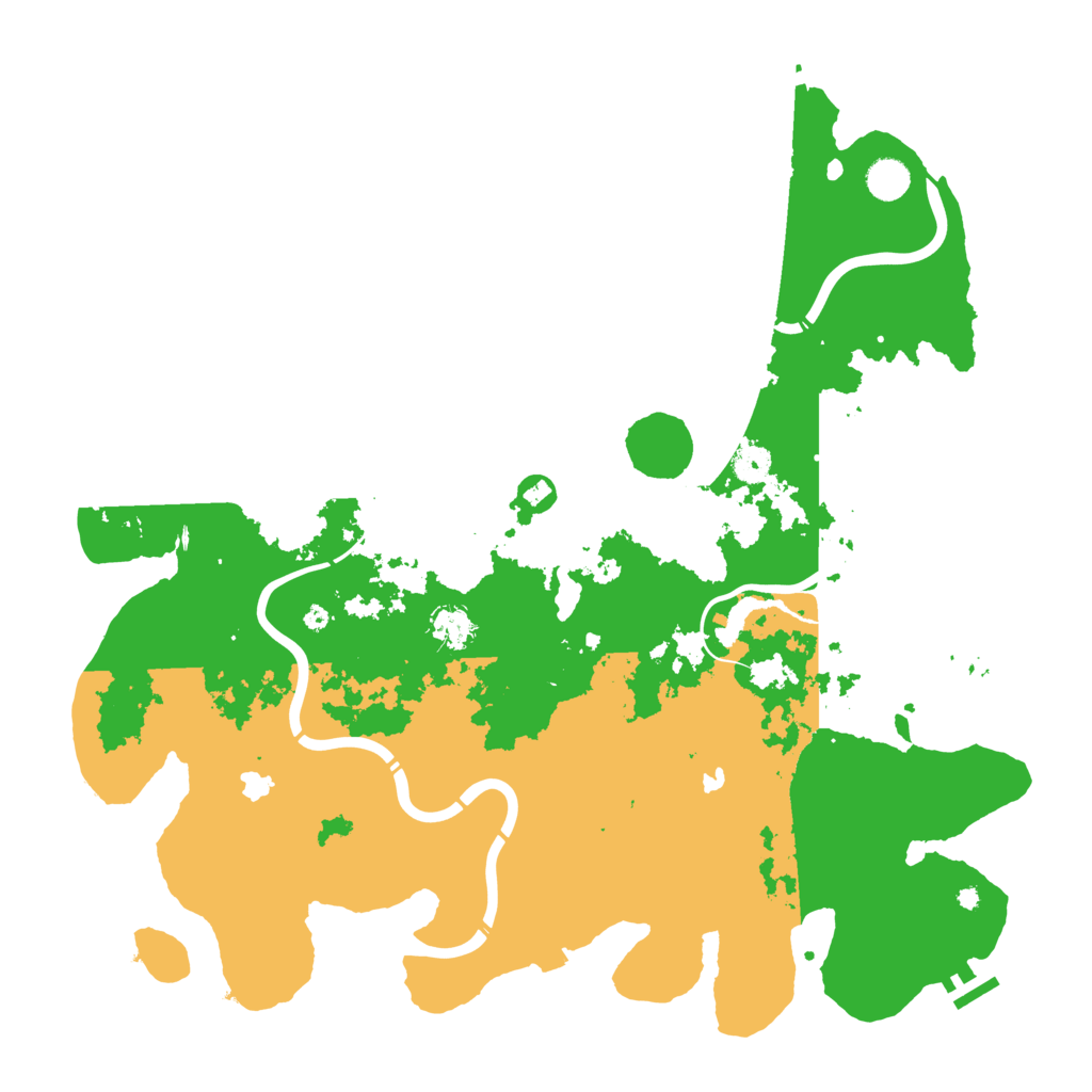 Biome Rust Map: Procedural Map, Size: 4500, Seed: 696902373