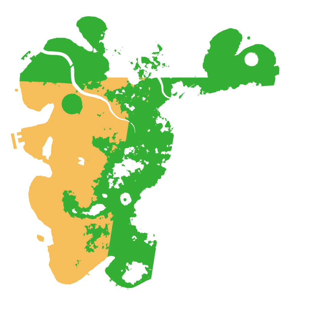Biome Rust Map: Procedural Map, Size: 4000, Seed: 930034433