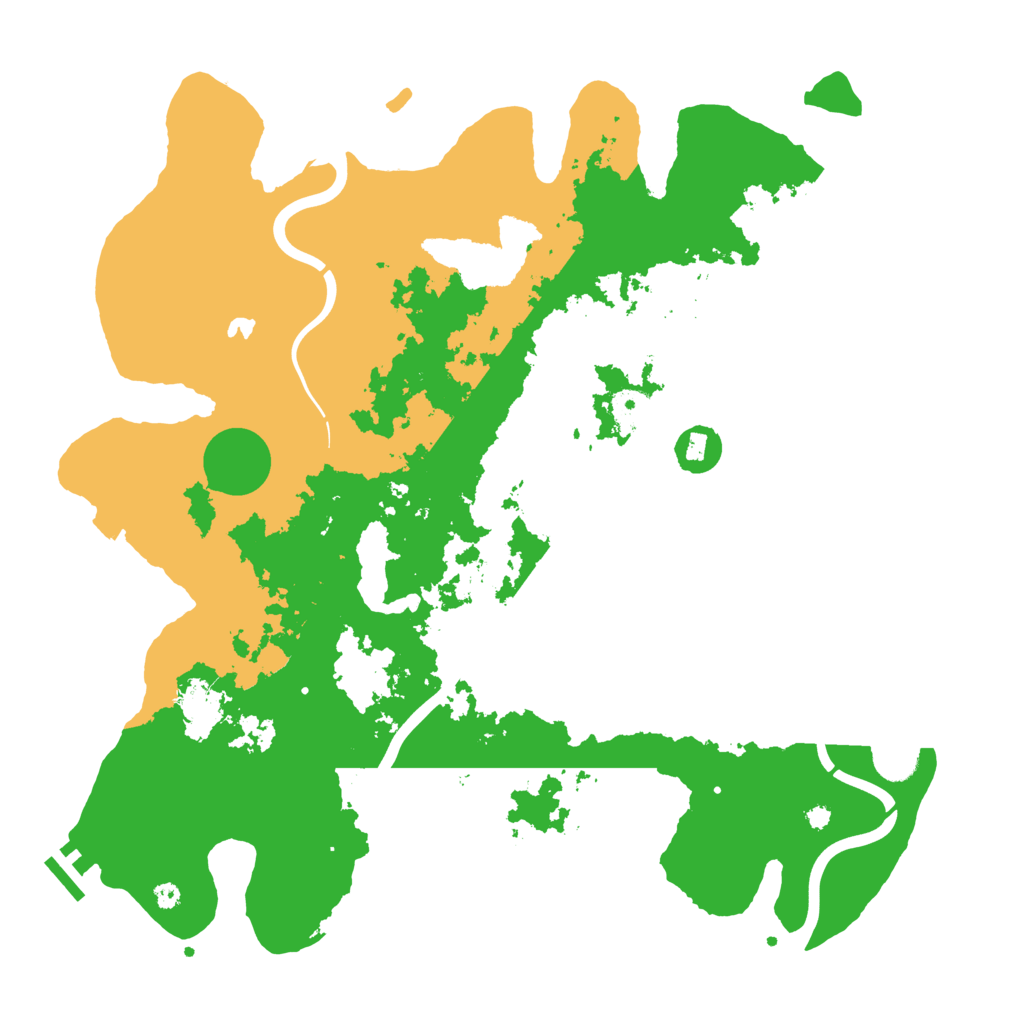 Biome Rust Map: Procedural Map, Size: 4000, Seed: 1774238186
