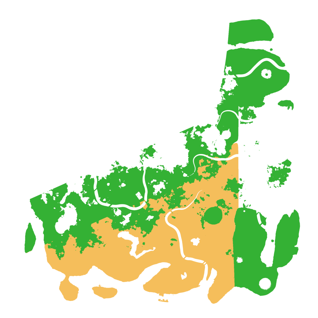 Biome Rust Map: Procedural Map, Size: 4799, Seed: 471609963