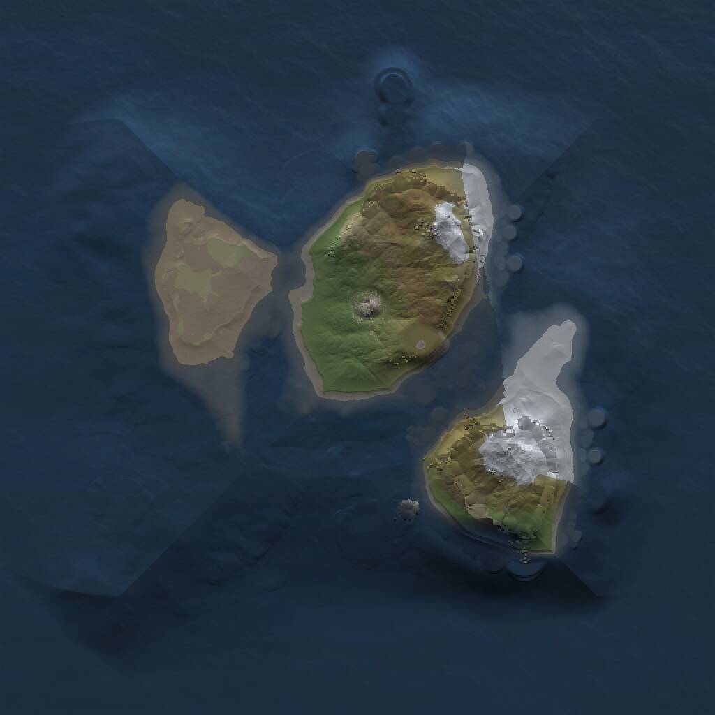 Rust Map: Procedural Map, Size: 1300, Seed: 2026, 1 Monuments