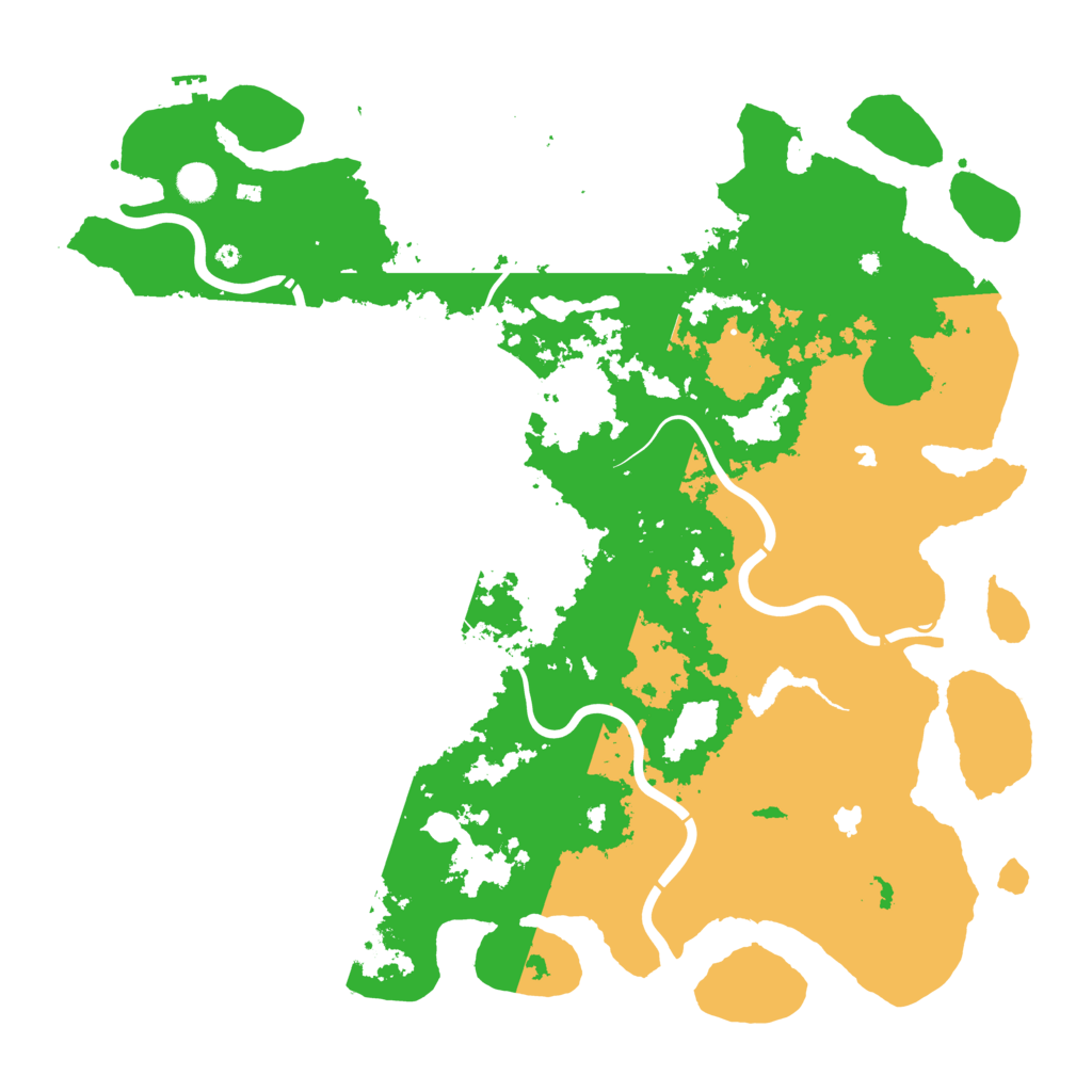 Biome Rust Map: Procedural Map, Size: 4800, Seed: 913756835