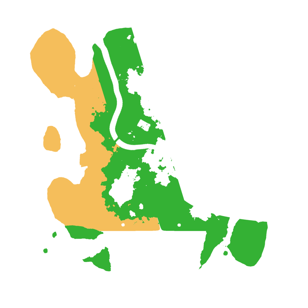 Biome Rust Map: Procedural Map, Size: 2700, Seed: 1779278521