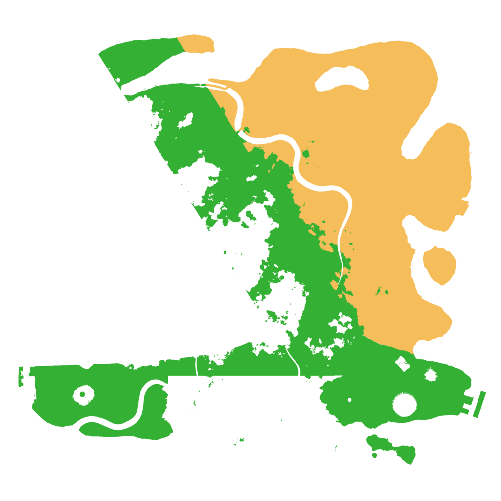 Biome Rust Map: Procedural Map, Size: 3750, Seed: 1188970326