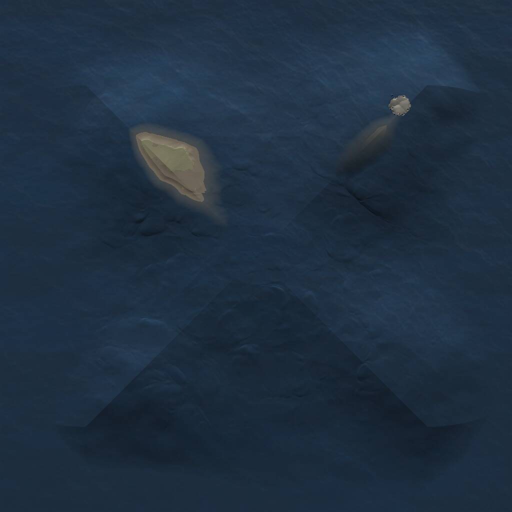 Rust Map: Procedural Map, Size: 1000, Seed: 1788, 1 Monuments