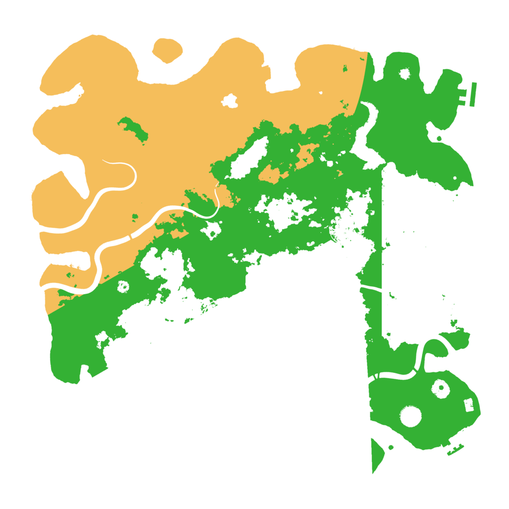Biome Rust Map: Procedural Map, Size: 4250, Seed: 1274906132