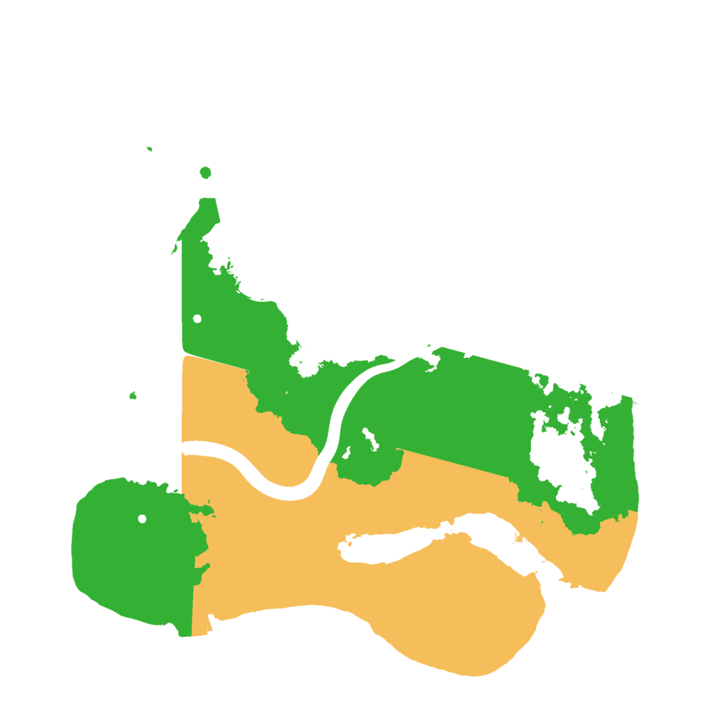Biome Rust Map: Procedural Map, Size: 2500, Seed: 1114425204