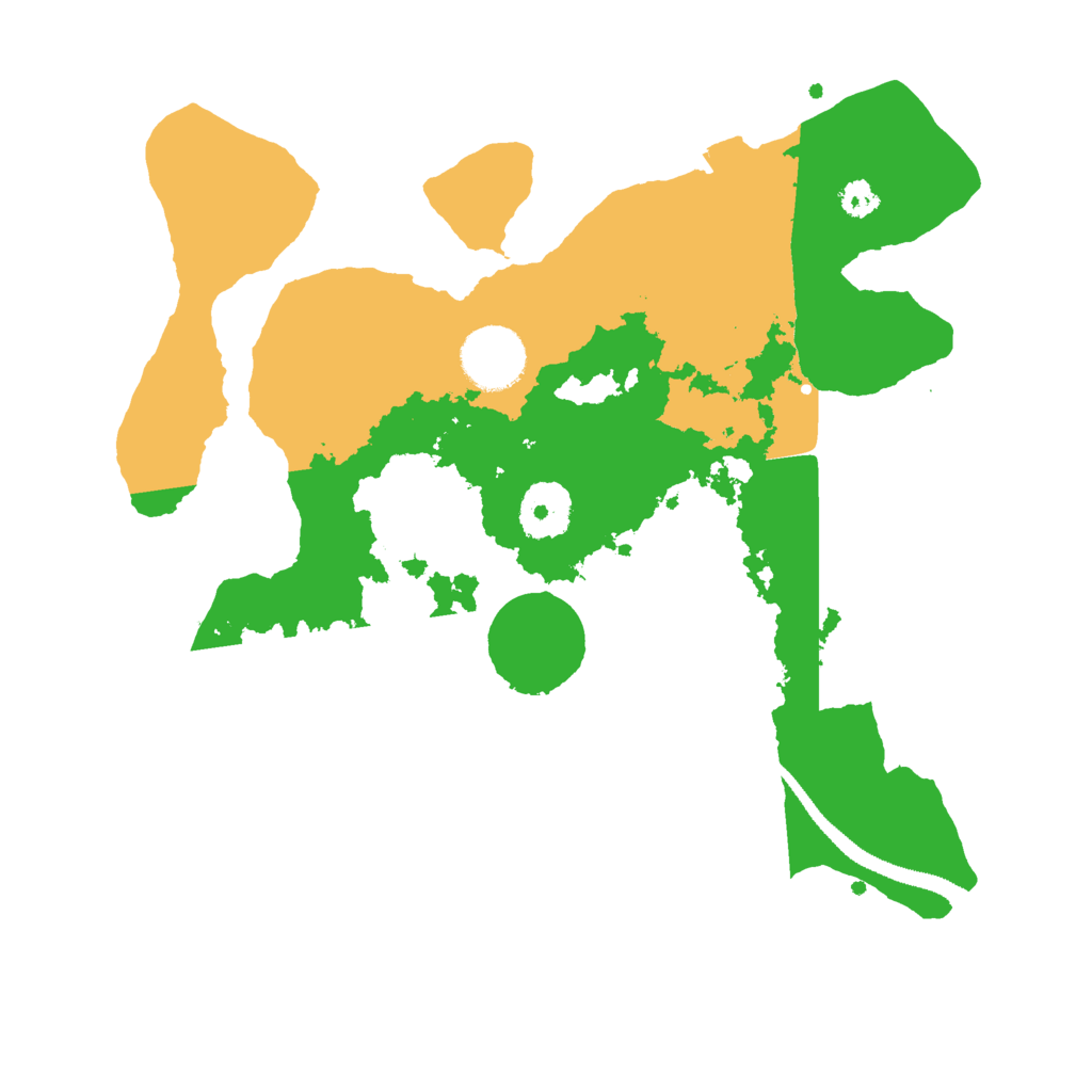 Biome Rust Map: Procedural Map, Size: 3000, Seed: 12901