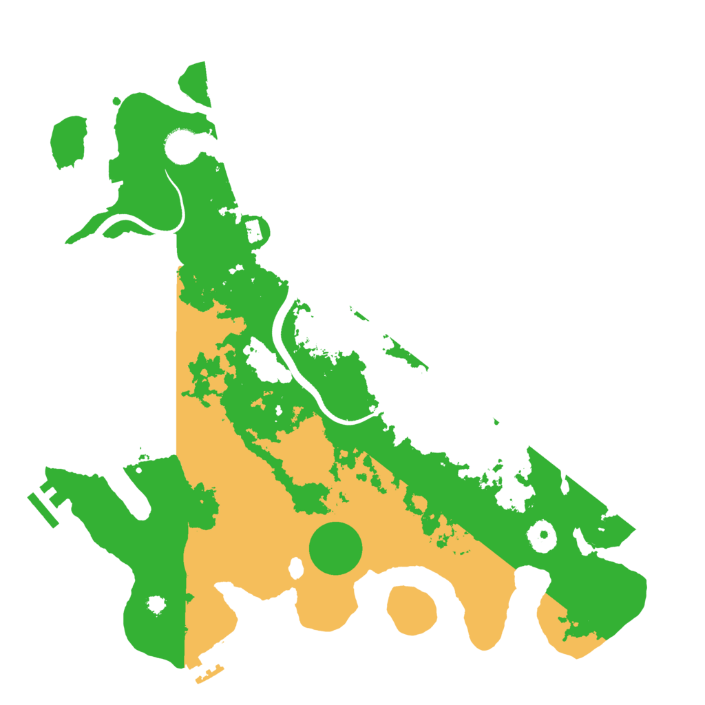 Biome Rust Map: Procedural Map, Size: 3500, Seed: 718610029