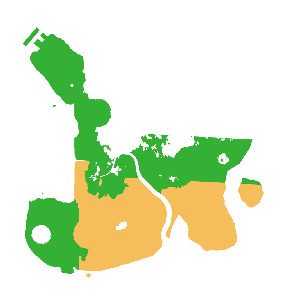 Biome Rust Map: Procedural Map, Size: 2800, Seed: 6742069