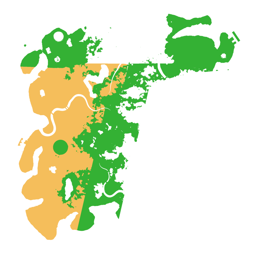 Biome Rust Map: Procedural Map, Size: 4500, Seed: 604422635