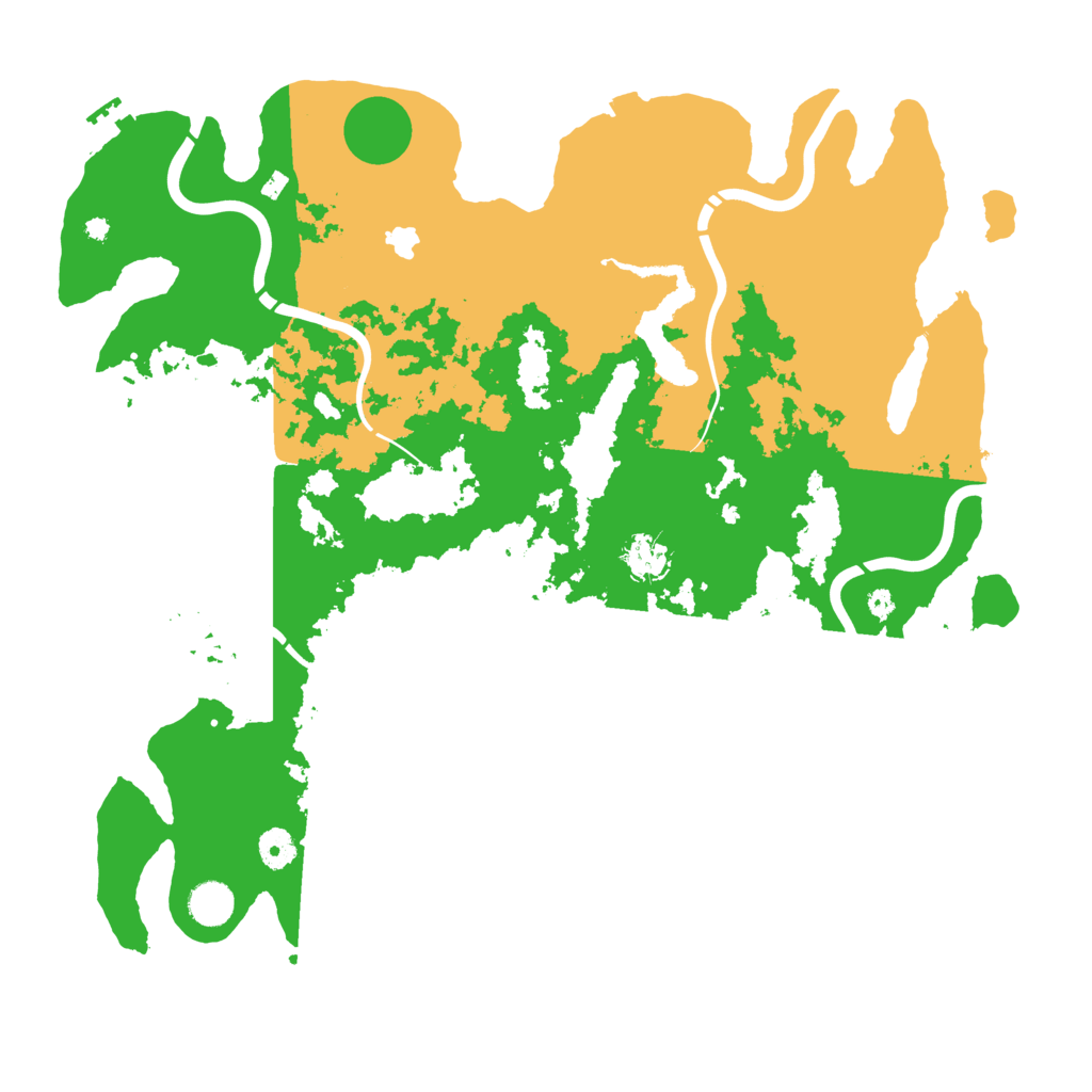 Biome Rust Map: Procedural Map, Size: 4250, Seed: 68882534