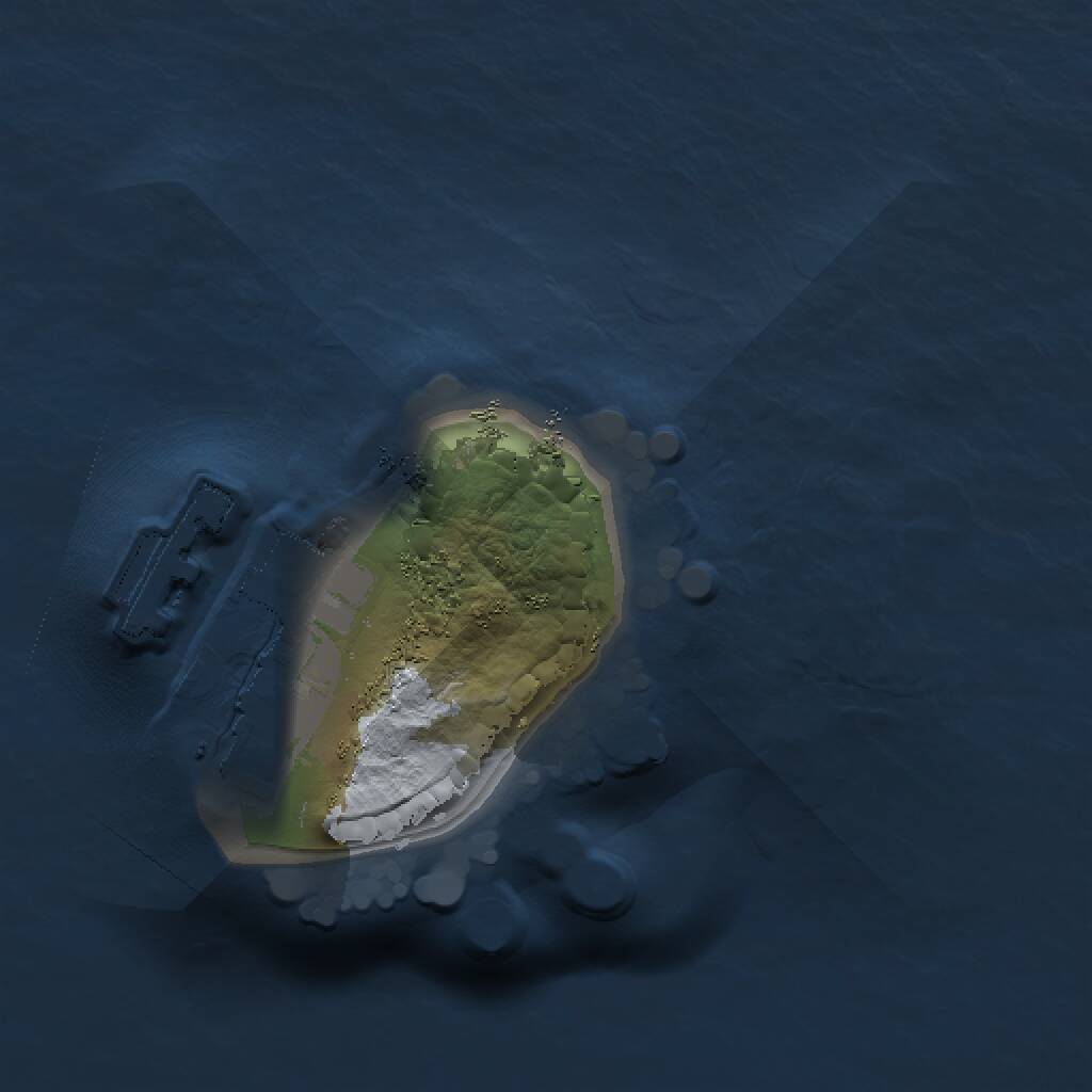 Rust Map: Procedural Map, Size: 1000, Seed: 85970502, 2 Monuments