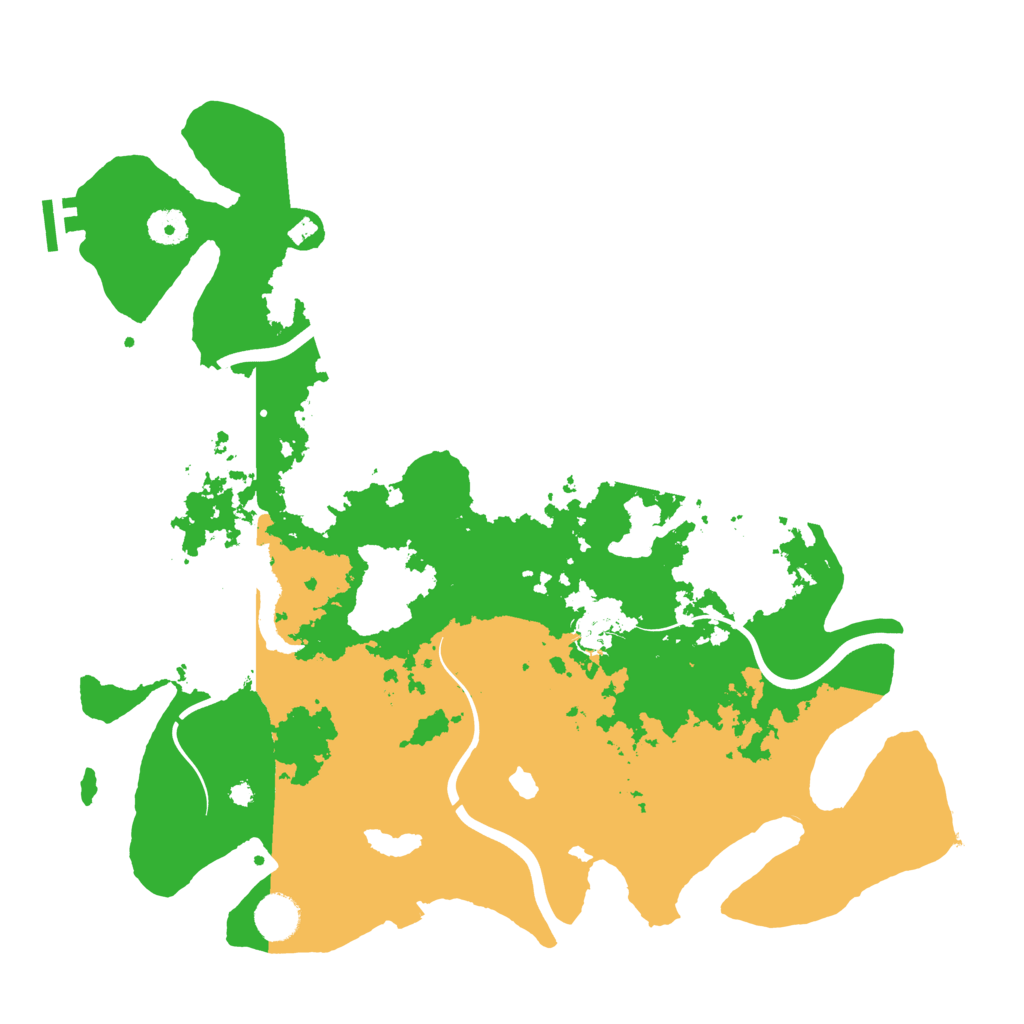 Biome Rust Map: Procedural Map, Size: 4000, Seed: 49165629