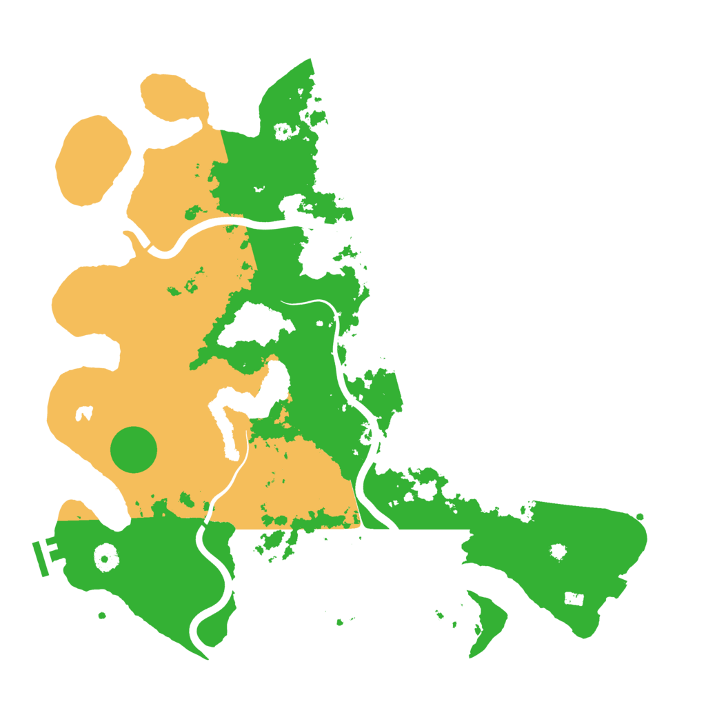 Biome Rust Map: Procedural Map, Size: 4000, Seed: 84739261